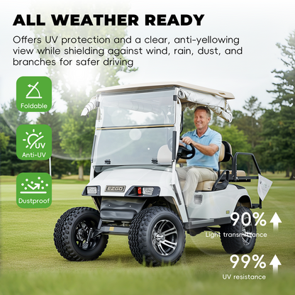 EZ-GO TXT PRE2013 Windshield (clear/PMMA)