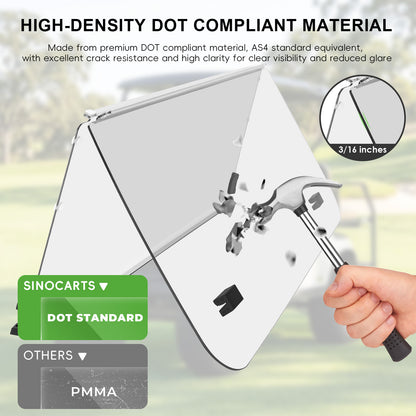 YAMAHA G22 Windshield (clear/PMMA)