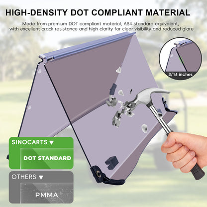 YAMAHA DRIVE/G29 Windshield (tinted/PMMA)