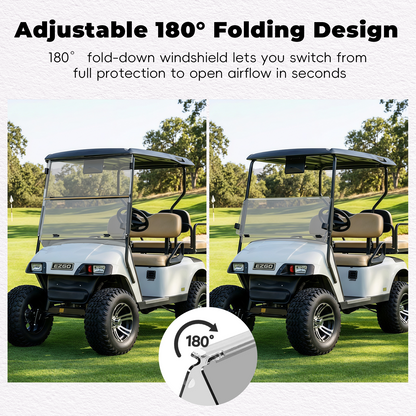 EZ-GO TXT PRE2013 Windshield (clear/PMMA)