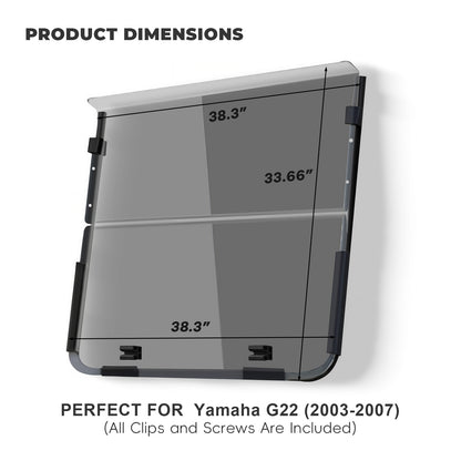 YAMAHA G22 Windshield (clear/PMMA)