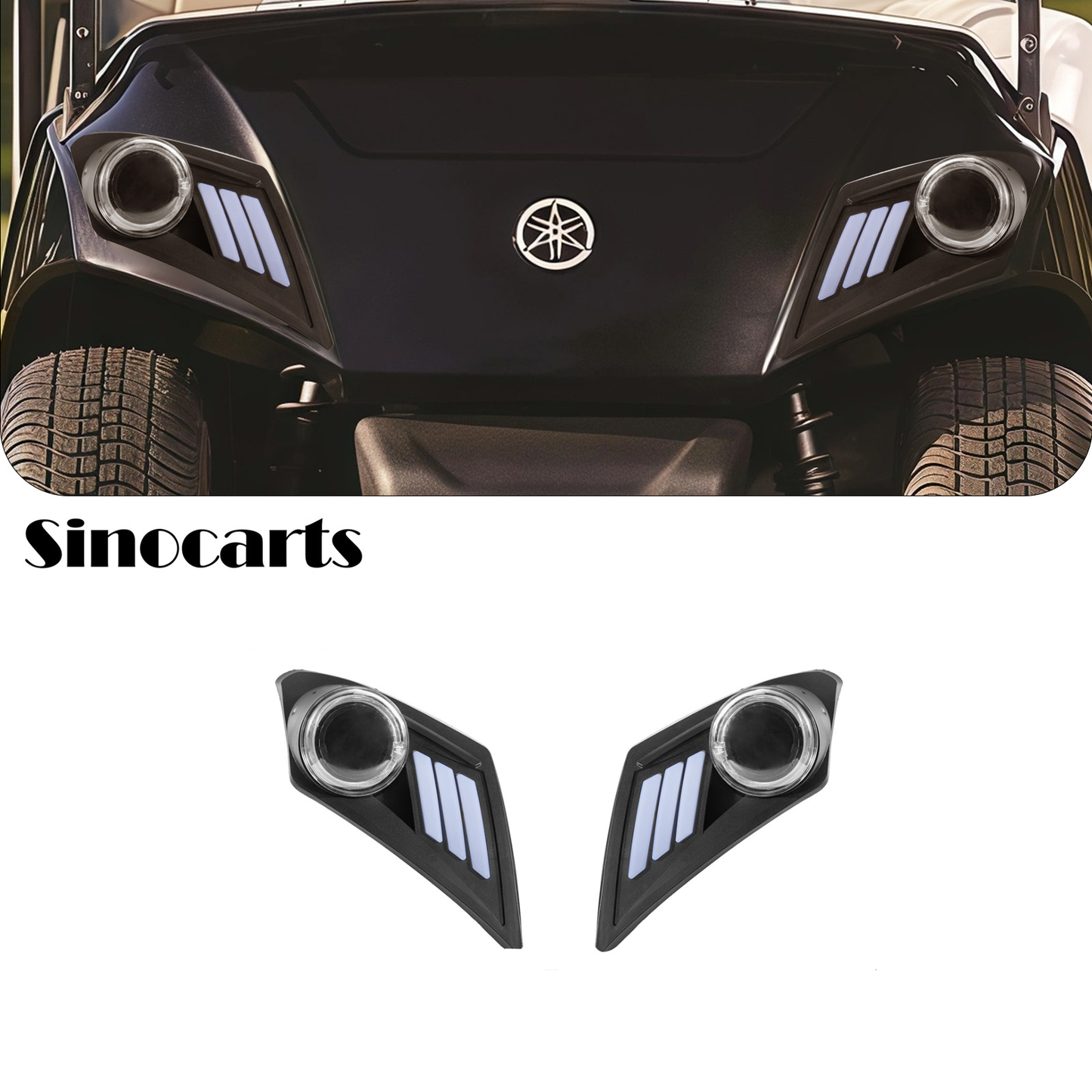 YAMAHA Drive2 2017+ LED Headlight ONLY 12-48 volt