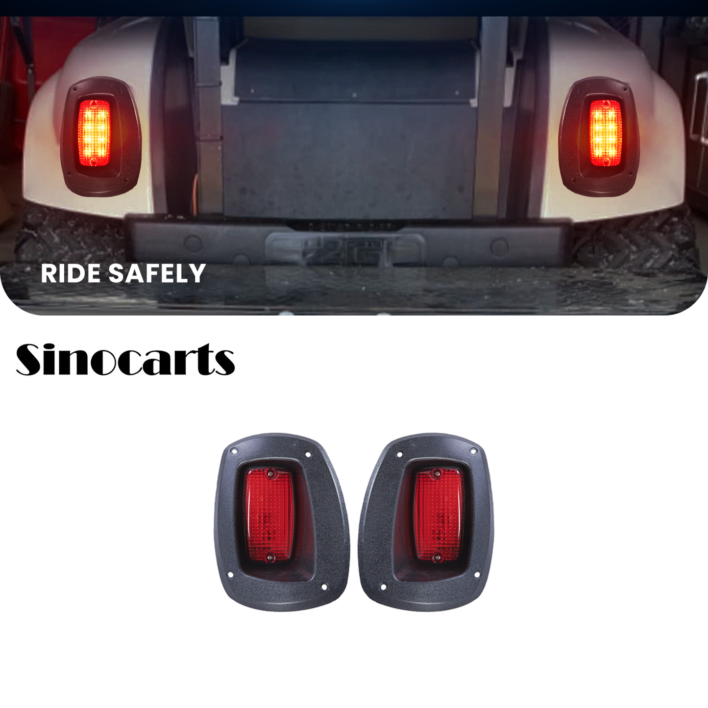 EZ-GO RXV PRE2015 LED Taillight ONLY 12-48 volt